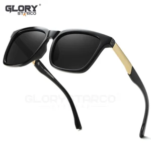 Kacamata Hitam Gaya Kotak Polarized Anti UV Keren P105
